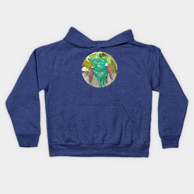 Stink Eye from the Green Dog Musical Angel Kids Hoodie by Gina's Pet Store